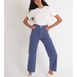 Jesse Kamm Mechanic Blue Handy Pants